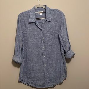 Gap 100% Linen Button Down